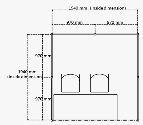 Flat plan